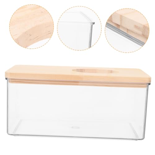 Levemolo 2 Stück Sandbadbox für Hamster Verschleißfest Transparent Multifunktional als Sandbad und Toilette Pflegeleicht Glatte Kanten für Kleine Haustiere Wie Rennmäuse und Chinchillas Levemolo 2 Stück Sandbadbox für Hamster Verschleißfest Transparent Multifunktional als Sandbad und Toilette Pflegeleicht Glatte Kanten für Kleine Haustiere Wie Rennmäuse und Chinchillas von Levemolo