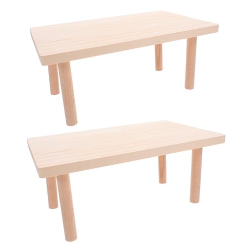 Levemolo 2 Stück Teiliges Hamsterplattform aus Holz Stabile Zweite als Spiel und Kletterplattform für Hamster Rennmäuse und Kleintiere Nagetiersicher und Fördert Bewegung und Gesundheit von Levemolo