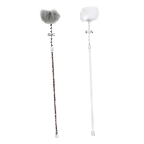 Levemolo 2 Stücke Katze Teaser Spielzeug Katze Necken Stick Interaktiver Wand Spielzeug Pet Liefert Levemolo 2 Stücke Katze Teaser Spielzeug Katze Necken Stick Interaktiver Wand Spielzeug Pet Liefert von Levemolo