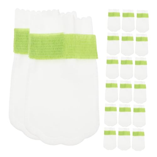 Levemolo 20st Fußsäcke Für Hunde Stiefel Für Katzen Hundepfotenverband Regenschuhe Für Hunde Hundefußverband Hundestiefel Und Pfotenschützer Hundesocken Wasserdicht Light Green Vlies Levemolo 20st Fußsäcke Für Hunde Stiefel Für Katzen Hundepfotenverband Regenschuhe Für Hunde Hundefußverband Hundestiefel Und Pfotenschützer Hundesocken Wasserdicht Light Green Vlies von Levemolo