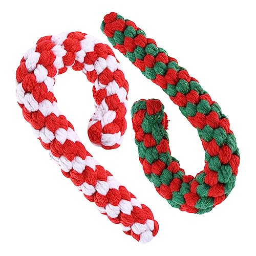Levemolo Hundeseilspielzeug Leicht Die Aufmerksamkeit des Haustiers Zu Erregen Haustierspielzeug Weihnachtsstock für Hunde Haustier-kauspielzeug Levemolo Hundeseilspielzeug Leicht Die Aufmerksamkeit des Haustiers Zu Erregen Haustierspielzeug Weihnachtsstock für Hunde Haustier-kauspielzeug von Levemolo