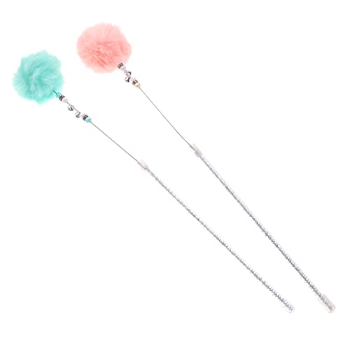 Levemolo Katzenspielzeug Feines Material 2er-Pack Interaktives Katzenspielzeug Katzenaktivität Zufällige Farbe Levemolo Katzenspielzeug Feines Material 2er-Pack Interaktives Katzenspielzeug Katzenaktivität Zufällige Farbe von Levemolo