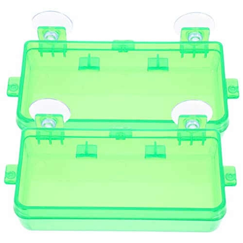 Levemolo Futternäpfe für Reptilien 2-teiliges Set mit Saugnäpfen Multifunktions-Futterschalen für Geckos Schlangen und Eidechsen Levemolo Futternäpfe für Reptilien 2-teiliges Set mit Saugnäpfen Multifunktions-Futterschalen für Geckos Schlangen und Eidechsen von Levemolo