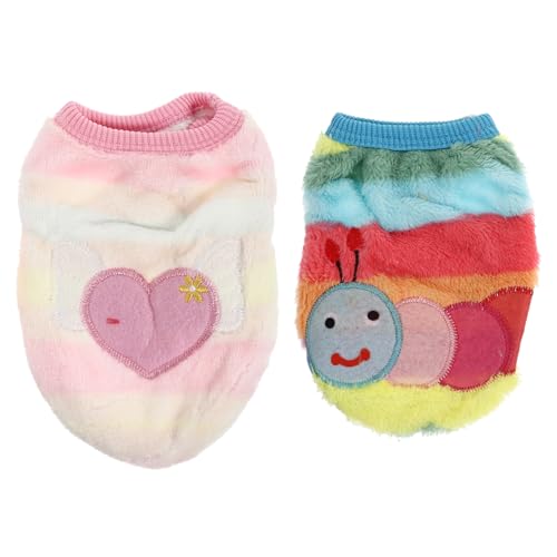 Levemolo 2st Hasenkleidung Winterkleidung Für Kätzchen Hundemäntel Für Kaltes Wetter Wintermäntel Für Hunde Haustierkleidung Hundepyjamas Welpenweihnachtskleid Welpenkleidung Korallenvlies Levemolo 2st Hasenkleidung Winterkleidung Für Kätzchen Hundemäntel Für Kaltes Wetter Wintermäntel Für Hunde Haustierkleidung Hundepyjamas Welpenweihnachtskleid Welpenkleidung Korallenvlies von Levemolo