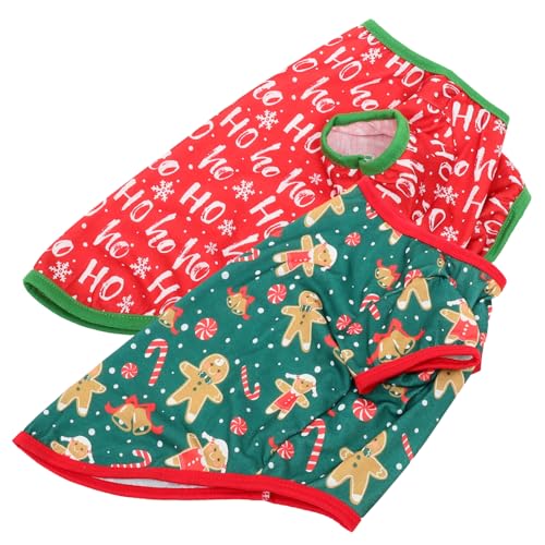 Levemolo 2st Haustier-weihnachtskleidung Hund Wintermantel Hunde-Cosplay-Kleidung Kleidung Für Hunde Weihnachts-hundeshirt Hund Weihnachtspyjama Hund Lustige Kleidung Hundekleid Baumwolle Levemolo 2st Haustier-weihnachtskleidung Hund Wintermantel Hunde-Cosplay-Kleidung Kleidung Für Hunde Weihnachts-hundeshirt Hund Weihnachtspyjama Hund Lustige Kleidung Hundekleid Baumwolle von Levemolo