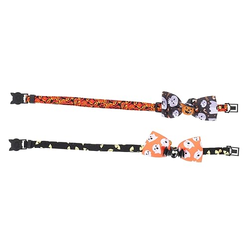 Levemolo Halloween Katzenhalsbänder Haustier Katzenbedarf Kätzchen Fliege Festliche Haustier Halskette Levemolo Halloween Katzenhalsbänder Haustier Katzenbedarf Kätzchen Fliege Festliche Haustier Halskette von Levemolo