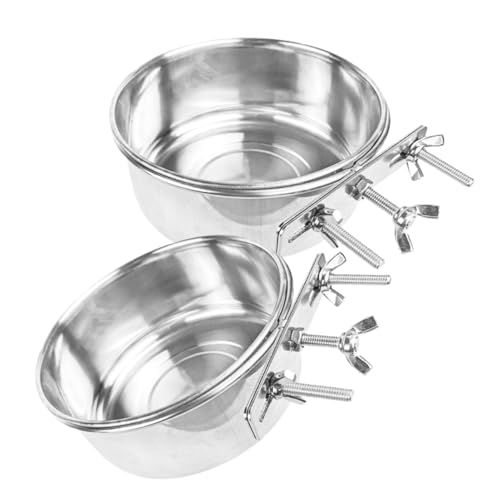 Levemolo 2st Hundefutternapf Haustiernapf Hängender Welpennapf Katzenkäfignäpfe Lebensmittelbehälter Aus Edelstahl Wassernapf Für Welpen Trinknäpfe Für Haustierkäfig Rostfreier Stahl Plugin Levemolo 2st Hundefutternapf Haustiernapf Hängender Welpennapf Katzenkäfignäpfe Lebensmittelbehälter Aus Edelstahl Wassernapf Für Welpen Trinknäpfe Für Haustierkäfig Rostfreier Stahl Plugin von Levemolo