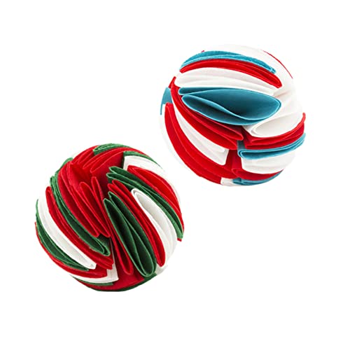 Levemolo 2st Hundeschnüffelball Leckfutterspielzeug Für Haustiere Bälle Schnüffeln Hundeschnüffelspielzeug Spielbälle Für Haustierfutter Verbergen Snacks Futterbälle Filzstoff Levemolo 2st Hundeschnüffelball Leckfutterspielzeug Für Haustiere Bälle Schnüffeln Hundeschnüffelspielzeug Spielbälle Für Haustierfutter Verbergen Snacks Futterbälle Filzstoff von Levemolo