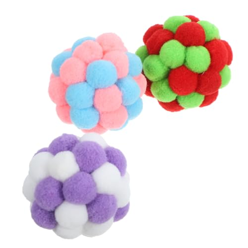 Levemolo 3 Stück Glockenball Katzenspielzeug, Katzenbälle, Spielzeug Für Hauskatzen, Haustierbälle, Interaktives Kätzchenspielzeug, Katzenspielzeugball, Spielzeug Für Katzen, Bälle Für Levemolo 3 Stück Glockenball Katzenspielzeug, Katzenbälle, Spielzeug Für Hauskatzen, Haustierbälle, Interaktives Kätzchenspielzeug, Katzenspielzeugball, Spielzeug Für Katzen, Bälle Für von Levemolo