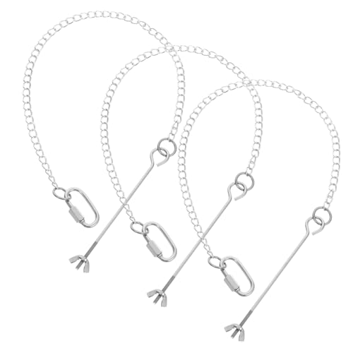 Levemolo 3 Stück Teiliges Edelstahl Vogel Futterhalter Hängender Obst und Gemüsehalter für Papageien und Kleine Vögel Geeignet für Käfige mit Glatter Oberfläche und Robuster Aufhängung Levemolo 3 Stück Teiliges Edelstahl Vogel Futterhalter Hängender Obst und Gemüsehalter für Papageien und Kleine Vögel Geeignet für Käfige mit Glatter Oberfläche und Robuster Aufhängung von Levemolo