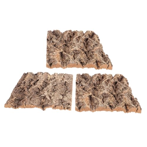 Levemolo 3 Stück Teiliges Korkrinden für Terrarium und Aquarium Baumrinde als Hintergrund Leicht Langlebig Einfach zu Befestigen für Bartagamen Schildkröten Spinnen und Andere Reptilien Levemolo 3 Stück Teiliges Korkrinden für Terrarium und Aquarium Baumrinde als Hintergrund Leicht Langlebig Einfach zu Befestigen für Bartagamen Schildkröten Spinnen und Andere Reptilien von Levemolo