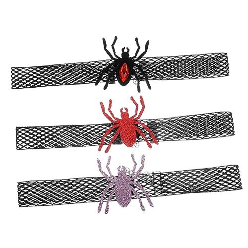Levemolo 3 Stücke Teiliges Katzenhalsband für Halloween Abreißbare mit Spinnenanhängern Sicher für Kleine Katzen Levemolo 3 Stücke Teiliges Katzenhalsband für Halloween Abreißbare mit Spinnenanhängern Sicher für Kleine Katzen von Levemolo