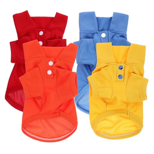 Levemolo Hundekleidung Atmungsaktive Haustier-Shirts Für Welpen Und Hunde Leicht Und Bequem Für Frühling Und Sommer Levemolo Hundekleidung Atmungsaktive Haustier-Shirts Für Welpen Und Hunde Leicht Und Bequem Für Frühling Und Sommer von Levemolo
