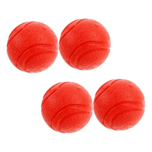 Levemolo Spielzeugbälle für Haustiere 4 Stück Hüpfbälle für Hunde interaktive Hundespielzeugbälle mit Quietschfunktion für und mittelgroße Hunde Welpen-Beißspielzeug Levemolo Spielzeugbälle für Haustiere 4 Stück Hüpfbälle für Hunde interaktive Hundespielzeugbälle mit Quietschfunktion für und mittelgroße Hunde Welpen-Beißspielzeug von Levemolo