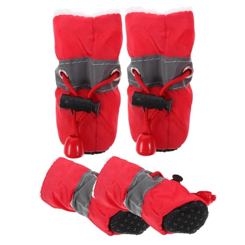 Levemolo 4 Stück Haustierschuhe, Regenstiefel, rutschfeste Haustierschuhe, Hundestiefel, Hundeschuhe, Schneeschuhe Für Draußen, Hundepfotenabdeckungen, Schuhe Für Welpen, Levemolo 4 Stück Haustierschuhe, Regenstiefel, rutschfeste Haustierschuhe, Hundestiefel, Hundeschuhe, Schneeschuhe Für Draußen, Hundepfotenabdeckungen, Schuhe Für Welpen, von Levemolo