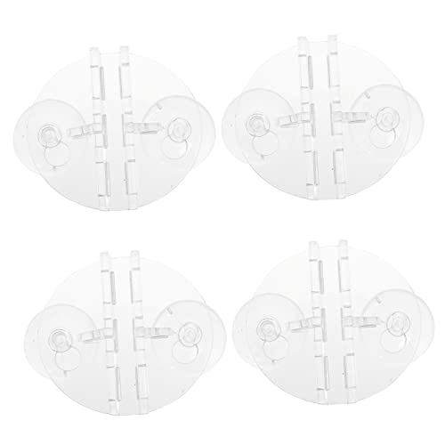 Levemolo 4 Stücke Acryl Aquarium Teiler Clips Getränkehalter Für Aquarium Zubehör von Levemolo