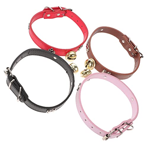 Levemolo 4 Stück Ziegenhalsbänder, Kuhhalsbänder Mit Glöckchen, Halsband Mit Glöckchen, Anti Verlust Für Schafe, Anti Verlust Für Ziegen, Schafhalfter, Pferdehalfterhalsbänder Für Levemolo 4 Stück Ziegenhalsbänder, Kuhhalsbänder Mit Glöckchen, Halsband Mit Glöckchen, Anti Verlust Für Schafe, Anti Verlust Für Ziegen, Schafhalfter, Pferdehalfterhalsbänder Für von Levemolo