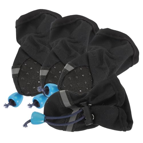 Levemolo Haustierschuhe Hunderegenschuhe 4-TLG. Hundeschuhe Für Den Fußschutz Von Haustieren Levemolo Haustierschuhe Hunderegenschuhe 4-TLG. Hundeschuhe Für Den Fußschutz Von Haustieren von Levemolo