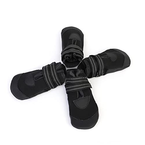 Levemolo 4 Stück wasserdichte Winter Hundeschuhe für Kleine Hunde Teiliges rutschfeste Reflektierende aus Neopren für Regen Pflegen die Pfoten Ihres Haustieres Levemolo 4 Stück wasserdichte Winter Hundeschuhe für Kleine Hunde Teiliges rutschfeste Reflektierende aus Neopren für Regen Pflegen die Pfoten Ihres Haustieres von Levemolo
