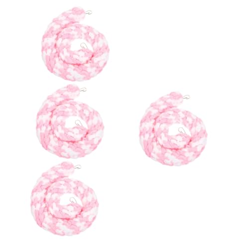 Levemolo 4 Teiliges Kletterseil Spielzeug, Meerschweinchen Spielzeug Für Kurzkopfgleitbeutler, Haustier Ratten Spielzeug, Kurzkopfgleitbeutler Käfig Spielzeug, Kleintier Kauspielzeug, von Levemolo