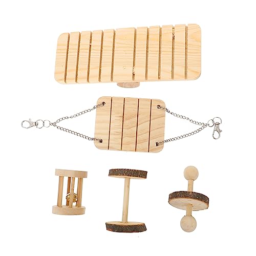 Levemolo 5stücke Hamster Spielzeug Molar Zubehör Für Kleintiere Fördert Spiel Und Für Hamster Kaninchen Und Andere Nager Levemolo 5stücke Hamster Spielzeug Molar Zubehör Für Kleintiere Fördert Spiel Und Für Hamster Kaninchen Und Andere Nager von Levemolo