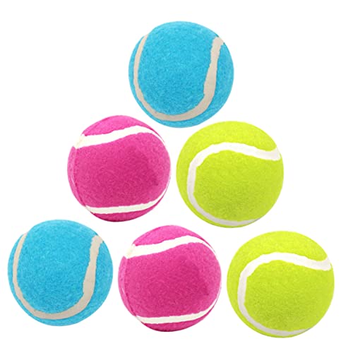 Levemolo 6 Stück Hunde Tennisspielzeug, Spielzeug Für Hunde, Welpenbälle, Spielzeug Für Kleine Hunde, Kleine Tennisbälle Für Hunde, Kleine Bälle Für Hunde, Gummibälle Für Hunde, Levemolo 6 Stück Hunde Tennisspielzeug, Spielzeug Für Hunde, Welpenbälle, Spielzeug Für Kleine Hunde, Kleine Tennisbälle Für Hunde, Kleine Bälle Für Hunde, Gummibälle Für Hunde, von Levemolo