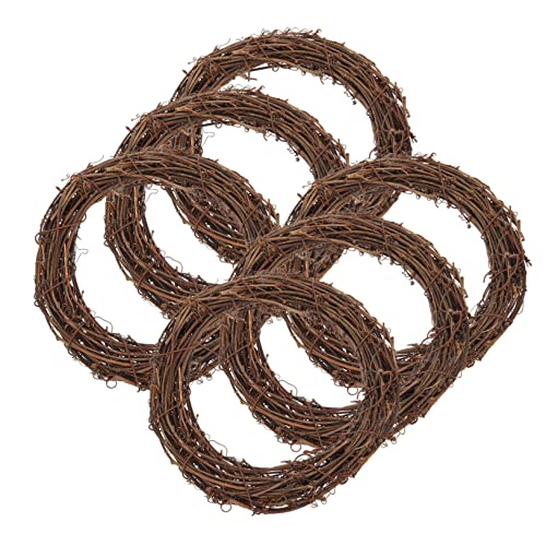 Levemolo 6 Pack Papagei Schaukel Spielzeug Vogel Käfig Decor Rattan Vogel Spielzeug Sittich Barsch Balance Training von Levemolo