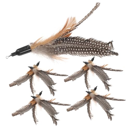 Levemolo 8Pcs Katze Feder Spielzeug Minen Kätzchen Teaser Katze Spielzeug Plume Spielzeug Katze Refill Stick für Indoor Katzen Levemolo 8Pcs Katze Feder Spielzeug Minen Kätzchen Teaser Katze Spielzeug Plume Spielzeug Katze Refill Stick für Indoor Katzen von Levemolo