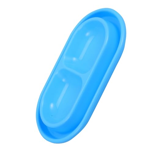 Levemolo Anti-Ameisen-Futterspender für Katzen Doppelnapf-Design einfache Trennung von Futter und Wasser Futternäpfe für draußen für Katzen und Hunde Blau Levemolo Anti-Ameisen-Futterspender für Katzen Doppelnapf-Design einfache Trennung von Futter und Wasser Futternäpfe für draußen für Katzen und Hunde Blau von Levemolo