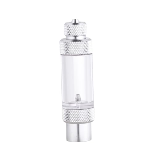 Levemolo Co2-blasenzähler für Aquarien Kohlendioxid-messgerät Einzel-rückschlag-dioxid-messventil-regler Diffusor-regler Silber Levemolo Co2-blasenzähler für Aquarien Kohlendioxid-messgerät Einzel-rückschlag-dioxid-messventil-regler Diffusor-regler Silber von Levemolo