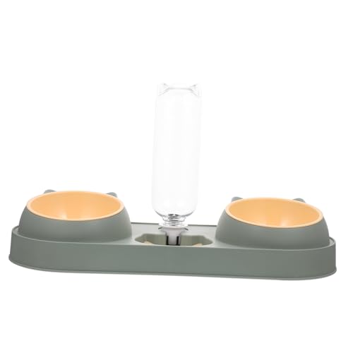Levemolo Automatischer Pet Feeder mit Doppelnapf Langlebiger Futter und Wasserspender für Katzen und Hunde Kompakt Bruchsicher Einfach zu Befüllen und Reinigen Geeignet für Zuhause Levemolo Automatischer Pet Feeder mit Doppelnapf Langlebiger Futter und Wasserspender für Katzen und Hunde Kompakt Bruchsicher Einfach zu Befüllen und Reinigen Geeignet für Zuhause von Levemolo