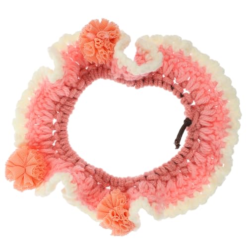 Levemolo Blumenhalsband Hundehalsbänder Süßes Zartes Kätzchenhalsband Katzenhalsband Süße Hundehalsbänder Haustierhalsband Haustierdekoration Halsband Hundehalsband Hundehalsband Kleiner von Levemolo