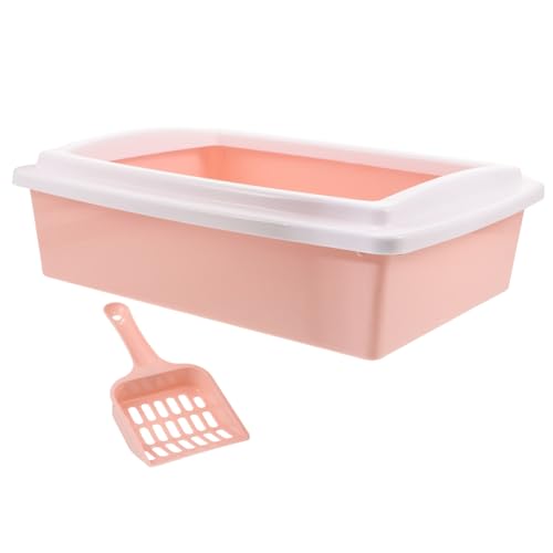Levemolo Box Katzentoilette Katzentoilette Katzentoilette Kätzchen Saubere Toilette Haustiertoilette Kätzchenstreu Toilette Katzenbedarf Katzenbettpfanne Levemolo Box Katzentoilette Katzentoilette Katzentoilette Kätzchen Saubere Toilette Haustiertoilette Kätzchenstreu Toilette Katzenbedarf Katzenbettpfanne von Levemolo