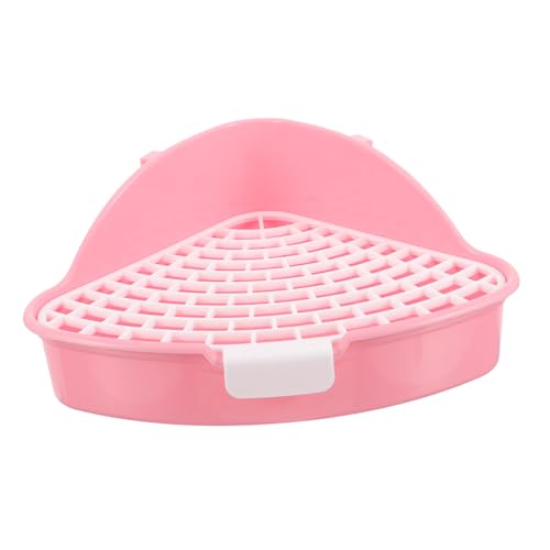 Levemolo Platzsparende Katzentoilette Ecke Haustier Töpfchen Meerschweinchen Toilettentrainer Mesh Bettwäsche Levemolo Platzsparende Katzentoilette Ecke Haustier Töpfchen Meerschweinchen Toilettentrainer Mesh Bettwäsche von Levemolo