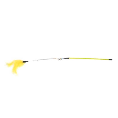 Levemolo Cat Teaser Stick Lustiges Katzenangelspielzeug Für Interaktive Beschäftigung Federspielzeug Aktivität Und Farbe Zufällig Levemolo Cat Teaser Stick Lustiges Katzenangelspielzeug Für Interaktive Beschäftigung Federspielzeug Aktivität Und Farbe Zufällig von Levemolo