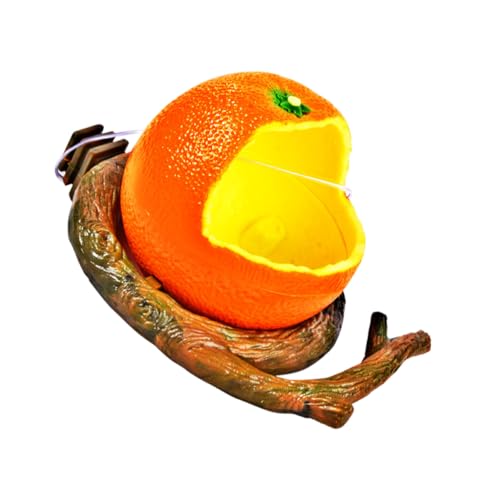 Levemolo Futternapf für Papageien Kreativer Obstbehälter für Vögel Kunststoff Orangefarbener Futternapf mit Stabiler Boden und Käfigmontage Leicht zu Reinigen und Langlebig für Fütterung Levemolo Futternapf für Papageien Kreativer Obstbehälter für Vögel Kunststoff Orangefarbener Futternapf mit Stabiler Boden und Käfigmontage Leicht zu Reinigen und Langlebig für Fütterung von Levemolo