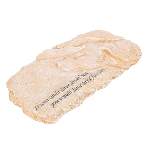 Levemolo Resin Haustier Gedenkstein Für Garten Personalisierbarer Hund Grabstein Dekorative Statue Für Draußen Liebevolles Andenken Langlebig Und Detailreich Zur Erinnerung An Ihren Hund von Levemolo