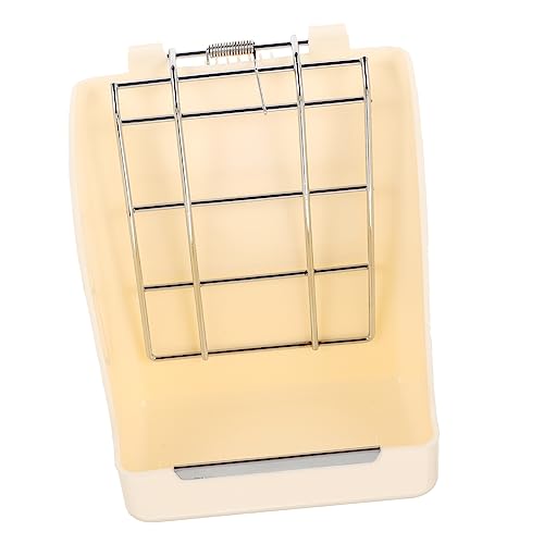 Levemolo Guinea Pig Feeder aus Hochwertigem Material Langlebiger Sicherer Heuraufe Futterspender für Kaninchen Meerschweinchen und Chinchillas Befestigbar und Hängend Nutzbar Glatte Levemolo Guinea Pig Feeder aus Hochwertigem Material Langlebiger Sicherer Heuraufe Futterspender für Kaninchen Meerschweinchen und Chinchillas Befestigbar und Hängend Nutzbar Glatte von Levemolo