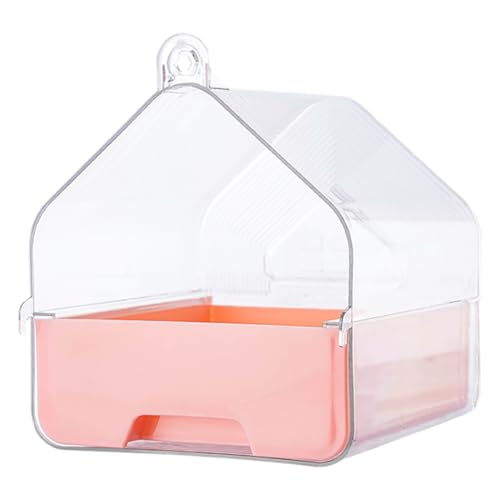 Levemolo Hängende Duschbox für Papageien und Kleine für Käfige Fördert Gesundheit und Interaktion und Reisefreundlich Levemolo Hängende Duschbox für Papageien und Kleine für Käfige Fördert Gesundheit und Interaktion und Reisefreundlich von Levemolo