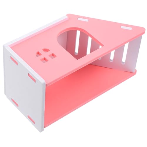 Levemolo Hamster Schlafhaus aus Stabilem PVC Geräumiges Kleintier Versteck Sicheres und Komfortables Häuschen für Meerschweinchen Ratten und Andere Kleine Nagetiere Zubehör für Käfige Levemolo Hamster Schlafhaus aus Stabilem PVC Geräumiges Kleintier Versteck Sicheres und Komfortables Häuschen für Meerschweinchen Ratten und Andere Kleine Nagetiere Zubehör für Käfige von Levemolo