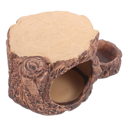 Levemolo Dekoratives Hamsterhaus Aus Keramik Versteck Nest Kühlbett Für Haustiere Stumpfdesign Levemolo Dekoratives Hamsterhaus Aus Keramik Versteck Nest Kühlbett Für Haustiere Stumpfdesign von Levemolo