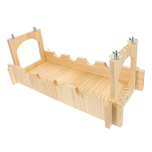 Levemolo Meerschweinchen-haustierbrücke Holz Kleintier-versteck Zubehör Für Hamsterkäfig Levemolo Meerschweinchen-haustierbrücke Holz Kleintier-versteck Zubehör Für Hamsterkäfig von Levemolo