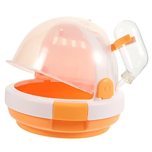 Levemolo Hamsterkäfig Zum Mitnehmen, Hamster Tragetasche, Haustierkäfig Für Den Außenbereich, Hand Hamsterkäfig, Hamster Reisekäfig, Reise Hamstertasche, Tragbarer Hamsterkäfig, Reise von Levemolo