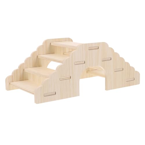 Levemolo Kleintier Kletterleiter Aus Holz Für Hamster Und Chinchillas Sicheres Spielzeug Für Aktives Training Und Unterhaltung Im Käfig Praktisches Zubehör Für Kleine Haustiere Levemolo Kleintier Kletterleiter Aus Holz Für Hamster Und Chinchillas Sicheres Spielzeug Für Aktives Training Und Unterhaltung Im Käfig Praktisches Zubehör Für Kleine Haustiere von Levemolo