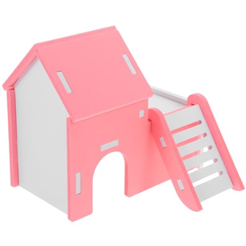 Levemolo Meerschweinchenbett Versteck Kleintier-Lebensraum Dekoration Rosa großes für Hamster Levemolo Meerschweinchenbett Versteck Kleintier-Lebensraum Dekoration Rosa großes für Hamster von Levemolo