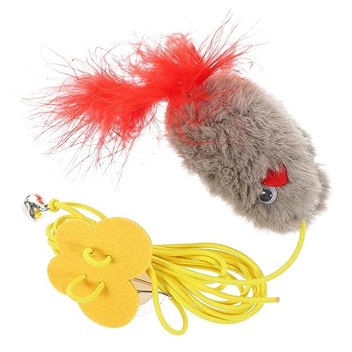 Levemolo Sicheres Spielzeug Aus Plüsch Zum Aufhängen Katzenmaus für Das Spielen Im und Die Bindungszeit Von Kätzchen Levemolo Sicheres Spielzeug Aus Plüsch Zum Aufhängen Katzenmaus für Das Spielen Im und Die Bindungszeit Von Kätzchen von Levemolo