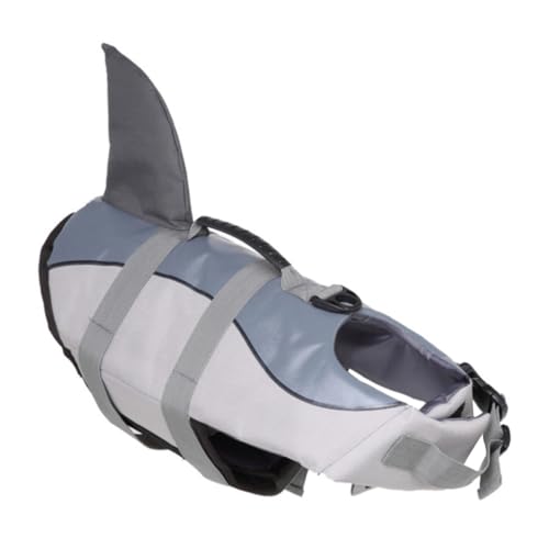 Levemolo Schwimmweste für Haustiere Hundeweste zum Schwimmen Griff reflektierend für Welpen für den Wasserspaß im Sommer von Levemolo