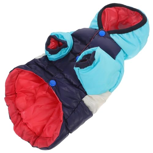 Levemolo Hundekleidung Warm Für Welpen Atmungsaktive Outdoor-Weste Aus Baumwolle Bequeme Winterkleidung Für Haustiere von Levemolo