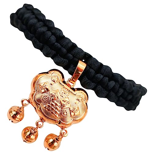 Levemolo Haustierzubehör Robuste Halskette Mit Schloss Und Glöckchen Für Dekoratives Katzenhalsband Zufälliger Stil Levemolo Haustierzubehör Robuste Halskette Mit Schloss Und Glöckchen Für Dekoratives Katzenhalsband Zufälliger Stil von Levemolo