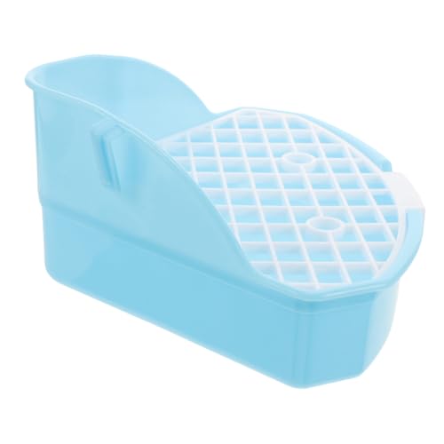 Levemolo Mini-Töpfchentrainer für Haustiere Kaninchentoilette dreieckige Katzentoilette Haustier-Urinal Töpfchen Eckstreu blau einfache Wartung Levemolo Mini-Töpfchentrainer für Haustiere Kaninchentoilette dreieckige Katzentoilette Haustier-Urinal Töpfchen Eckstreu blau einfache Wartung von Levemolo